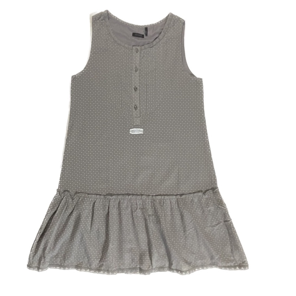 IKKS Drop Waist Dress Sleeveless Sundress Size 10 Years